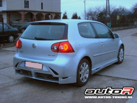 Volkswagen Golf V 03+ 3D 3 Doors Rearbumper Cutter