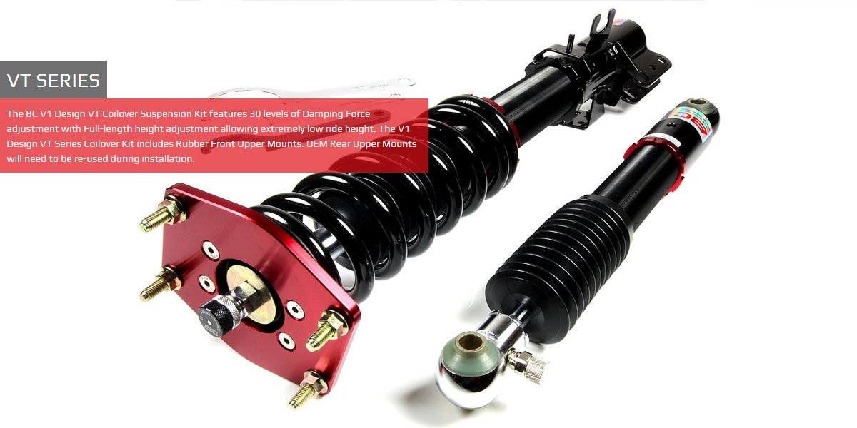 Hyundai Atos Prime 97-07 BC-Racing Coilover Kit V1-VT