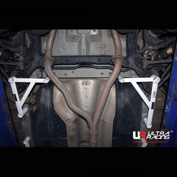 Kia Sorento 09-13 UltraRacing 2x3-Point Rear Lower Side Bars