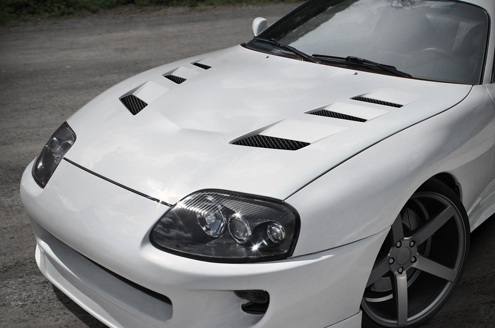 Toyota Supra MKIV 93-98 Top Secret Style FRP Hood