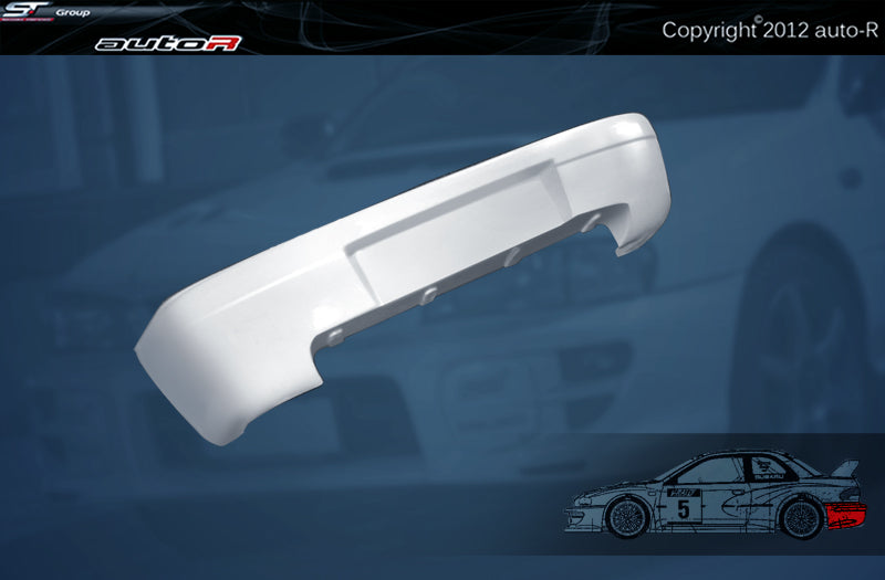 Subaru Impreza 92-00 2D 22B Look WRC Rear Bumper (FRP)