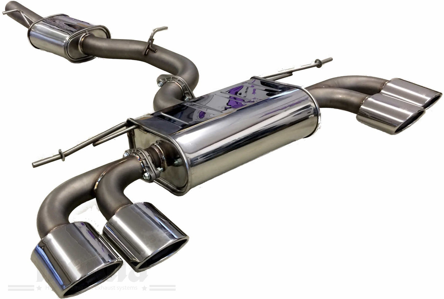 Volkswagen Golf 7R 2.0 TFSI Q300 Catback incl TUV