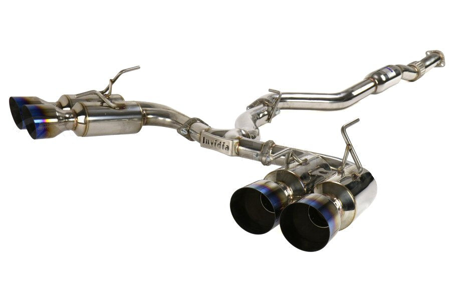 Subaru Impreza 08+ GH/GR R400 Catback Titanium Tips Invidia