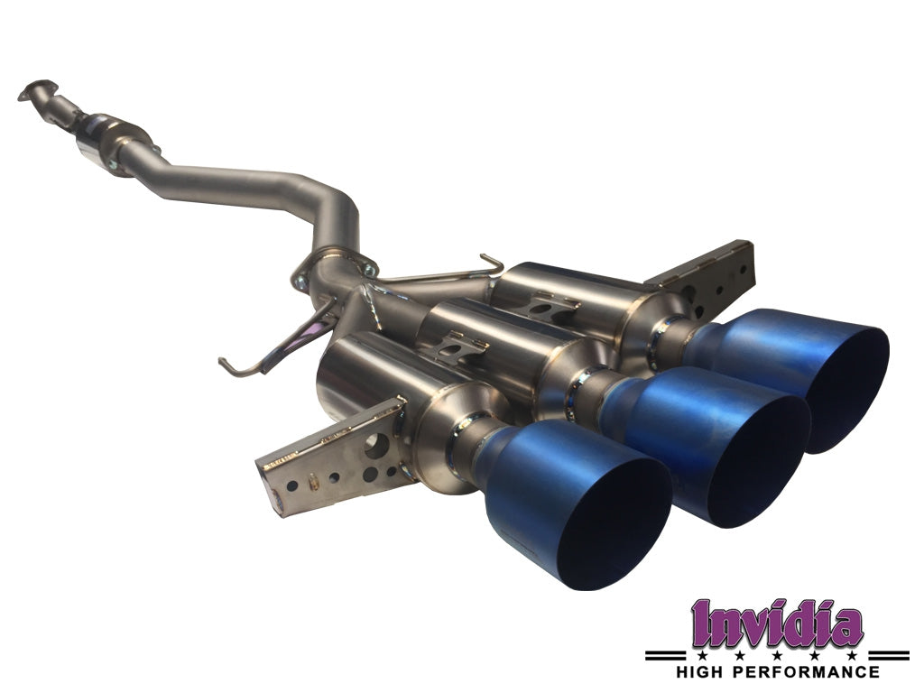 Honda Civic Type-R FK8 17+ R400 Catback TITANIUM Invidia