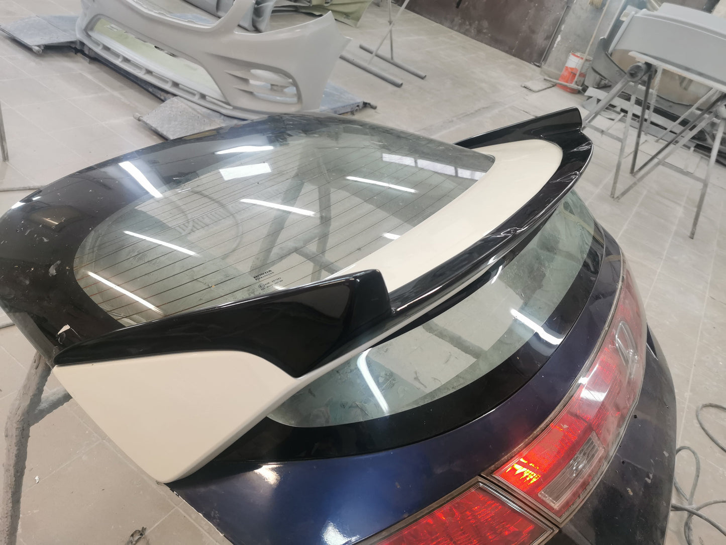 Honda Civic 06-11 FK/FN/FN2 HB Seeker Style Rear Spoiler