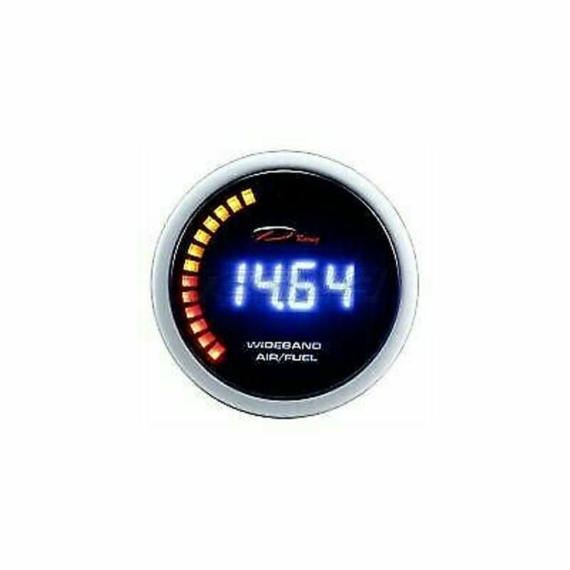 Manometro Wideband digitale AFR con sonda Bosch 4.9 DEPO Racing da 52mm - 52772LED