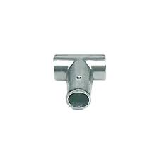 TA-63 - Raccordo di giunzione a T in alluminio diametro esterno ø 63mm e imbocco 25mm