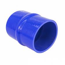 B-76 - Manicotto in silicone dritto "Hump" diametro interno ø 76mm - BLU