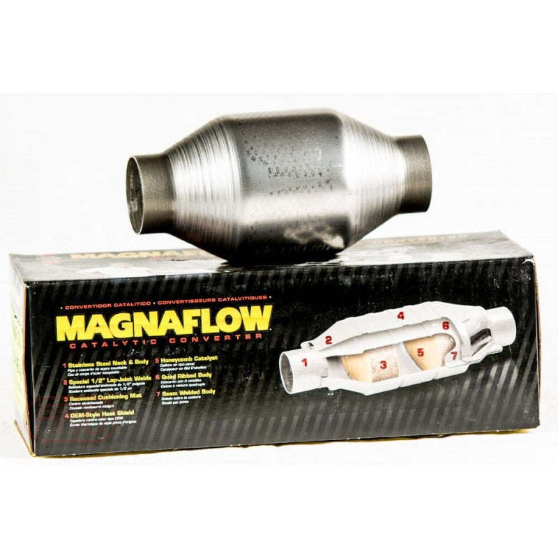 Catalizzatore universale metallico 200 celle - imbocco diametro Ø 51mm - Magnaflow 59954