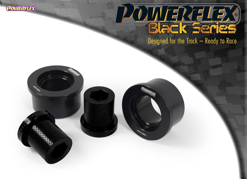 Posiz. n°1 - Qt. 2 - Powerflex per BMW Serie 3 E46 Berlina / Touring / Coupe / Cabrio (1999 - 2006) - PFF5-5601BLK