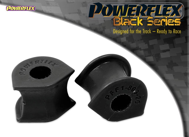 Posiz. n°3 - Qt. 2 - Powerflex per Alfa Romeo GTV & Spider 916 2.0 & V6 (1995-2005) - PFF1-803-20BLK