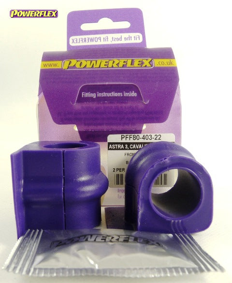 Posiz. n°3 - Qt. 2 - Powerflex per Opel Calibra 2wd (1989-1997) - PFF80-403-22