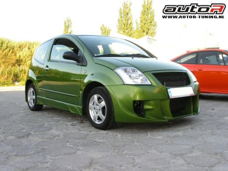 Citroën C2 03+ 3D Frontbumper Ant