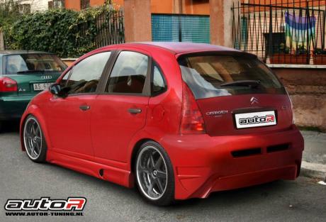 Citroën C3 02+ 3D Rearbumper Hunter
