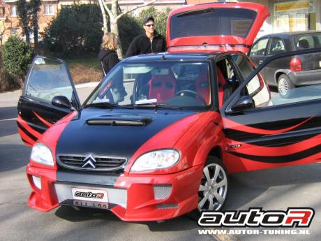 Citroën Saxo 96-99 3D Frontbumper TRex