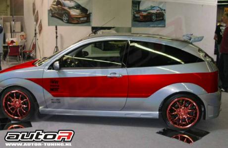 Ford Focus 98-01 3D Sideskirts Warrior