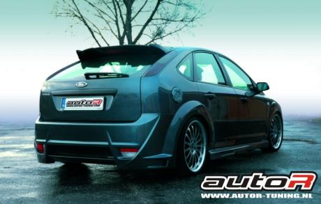 Ford Focus II 05+ 3D/5D Rearbumper Troyan