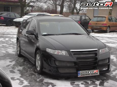 Honda Accord 03+ 4D Sideskirts Alien