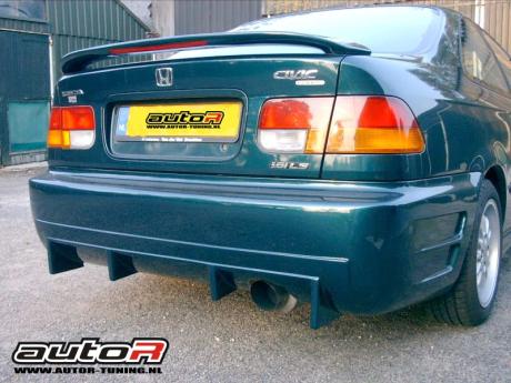 Honda Civic 96-00 2/4D Rearbumper Racing