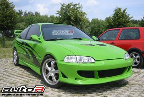 Honda Civic 92-95 2/3D Frontbumper Coldcat
