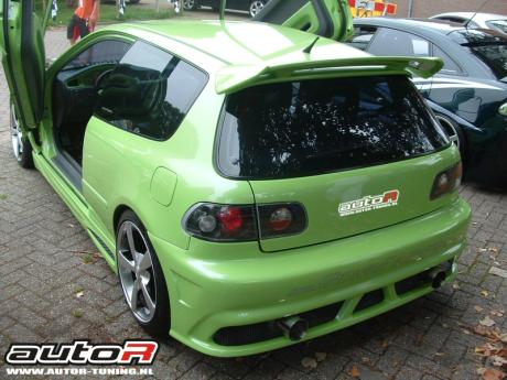 Honda Civic 92-95 3D Rearbumper Old School