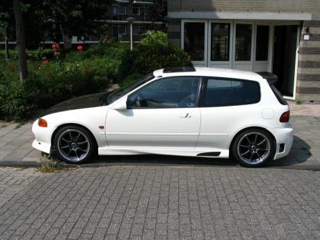 Honda Civic 92-95 3D Sideskirts Racing