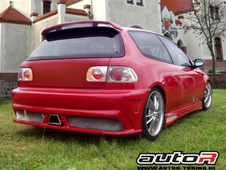 Honda Civic 92-95 3D Roofspoiler
