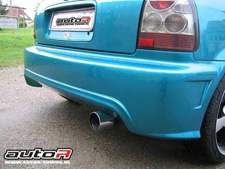 Honda Civic 96-00 3D Rearbumper Warrior