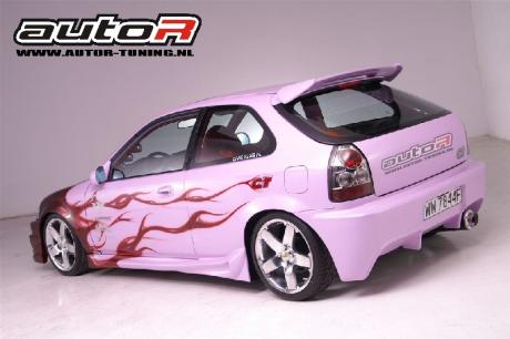 Honda Civic 96-00 3D Rearbumper Drifter
