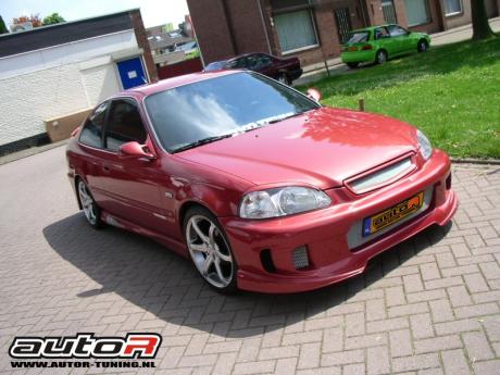 Honda Civic 99-00 Frontbumper Streetracing