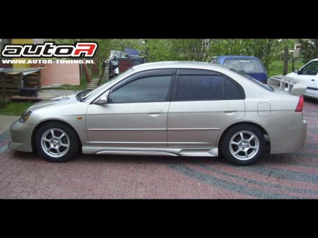 Honda Civic 01-04 4D Sideskirts DB9
