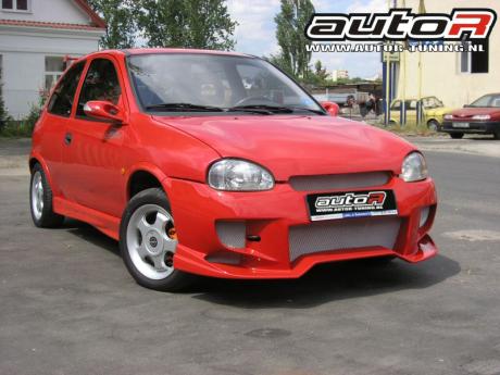Opel Corsa B 93-01 3D Frontbumper TRex