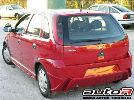 Opel Corsa C 04+ 3D Rearbumper Hunter
