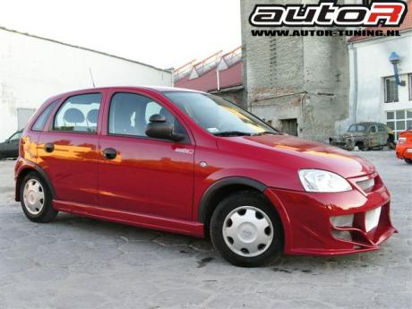 Opel Corsa C 04+ 3D Sideskirts Warrior
