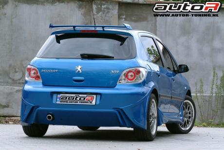 Peugeot 307 01+ 3/5D Rearbumper Hunter
