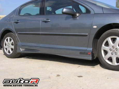 Peugeot 407 04+ 4D Sideskirts Champion