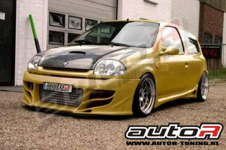 Renault Clio II 98-00 3D Frontbumper Hunter