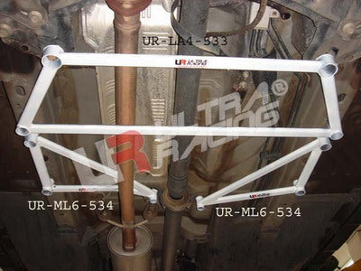 Honda CRV 07+ 2WD UltraRacing 4-Point Front Lower Brace