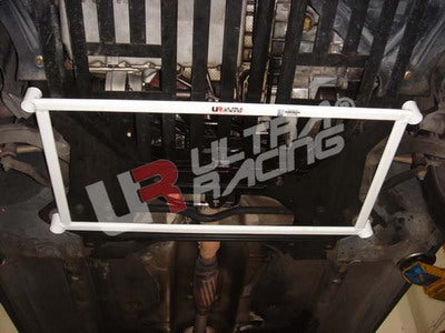 Peugeot 406 UltraRacing 4-Point Front Lower Brace