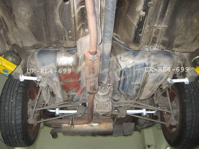 Nissan X Trail 01-07 UltraRacing 2x 2-Point Rear Side Bars
