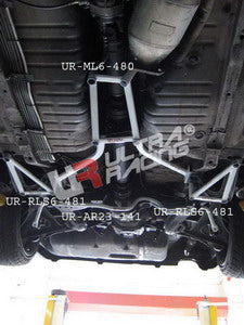 Nissan Skyline R32 GTR UltraRacing 2x3P Rear Braces 481P
