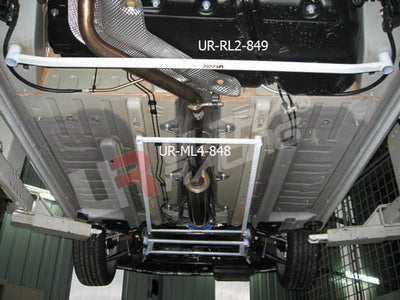 Peugeot 308 Turbo + RCZ UltraRacing Mid Lower H-Brace