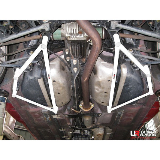 Mazda RX8 UltraRacing 2x 4-Point Rear Lower Bars 1019P