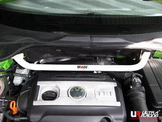 VW Scirocco 08+ 2.0T UltraRacing 2Point Front Upper Strutbar