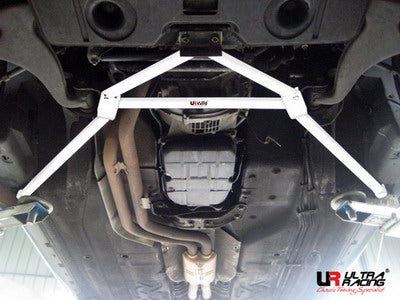 Mercedes SL 320 89-02 UltraRacing 4-Point Front Lower Brace