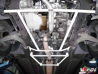 Saab 93 02-12 2.0T UltraRacing 4-Point Front H-Brace