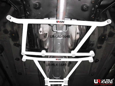 Mini Clubman 08+ 1.6T UltraRacing 6-Point Front H-Brace 1648