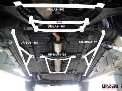 Nissan Cefiro 98-03 A33 UltraRacing 4-Point Mid Lower Bar