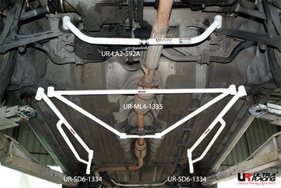 Honda Accord 90-93 UltraRacing 4-Point Mid Lower Brace