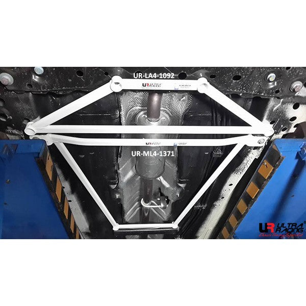 Ford Fiesta MK6/7 1.6 08+ UltraRacing 4-Point Mid Lower Brac